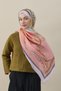 Elegant Links Voile Silk Shawl Pink - 2
