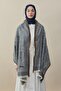 Etro Patterned Cashmere Shawl Dark Gray