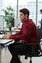 Men's Half Turtleneck Blocky Sweater - 3