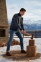 Men's Half Turtleneck Blocky Sweater - 3