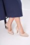 Nude Stiletto Women's High Heels - 4