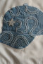 Girl's Sweatshirt Pants 2-Piece Set – Embroidered, Denim Look - 4