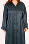 Shimmer Blue Abaya Women – Relaxed Sleeves - 2