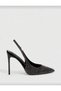 Heeled New Season Stone Detailed Evening Dress Shoes Stiletto - 7
