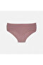 Combed Cotton Lycra Women's Bato Panties 6-Piece - Dusty Rose - 4