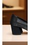 Women's High Heel Shoes - Black Stiletto, Comfortable Model for Daily Wear and Office - 6