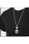 Yiwu stylish and dynamic bear pendant necklace for men, trendy hip-hop long sweater chain - 2