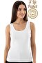 3-Pack 100% Cotton Breathable Ribbed Fabric Wide Strap Women's Tank Top Ozt3-511