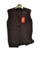 Silvery Knitwear Lace-Up Bridal Vest