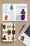 Stranger Things Tv Series Phone Laptop Bullet Journal Adhesive Foil Sticker Pack (20 Pcs) - 3