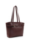 Bordo Shk265 Faux Leather, Single Compartment with Zipper, Belt Detailed Hand, Arm and Shoulder Bag - 2