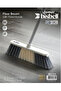 BB2109 Grey Force Floor Broom with Metal Handle - Soft Dense Bristles for Indoor Cleaning - 3