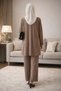 Stone Embroidered Suit 25Y-3377 - 3