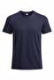 Anthracite Men's Basic T-Shirt Cotton Crew Neck Relaxed Fit - 3