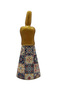 Ceramic Whirling Dervish Figurine – Sufi Dancer Sculpture, Spiritual Home Decor Ornament - Yellow - 3