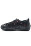 Riwgin Genuine Leather Orthopedic Women's Casual Shoes Black - 5