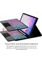 Touchpad Folio Tablet Cover with S-Pen Holder - Wireless Keyboard Case for Galaxy Tab S11 11", Black - 6