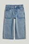 Wide-Leg Denim Jeans