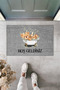 Modern Digital Print Doormat - Teddy Bear Bathtub Money Welcome - Front Door Mat 70X45Cm