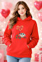 Special for Valentine's Day, Sweatshirt with Hooded Names, Valentine's Day