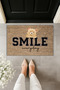 Modern Digital Print Doormat - Teddy Bear Smile Everyday - Door Mat 70X45Cm - 2