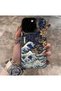Samsung galaxy s25 fe compatible dirt-resistant samurai wave Printed patterned phone case mk01a - 2