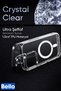 iPhone 17 Pro Max Compatible Transparent Case Magsafe Supported Protective Silicone Cover Tm-11 - 3