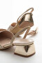 Éclat de Nuit Women's Glittery Backless Pointed Toe Heeled Shoes - 4