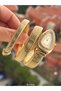 Snake Watch, Valentine's Day Gift in Stylish Gift Package Women's Watch, Yellow Dial - 3
