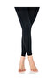 Thermal Inner Towel Fleece Black Leggings (High Waist) - 4