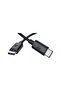 كابل USB-C إلى USB-C بقوة 60 واط وطول 30 سم - أسود