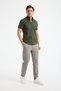 Short Sleeve Flam Linen 100% Cotton Slim Fit Men's Shirt - 6