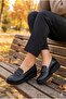 1169 Comfortable Lightweight Short Wedge Sole Casual Loafer Women's Shoes - 2