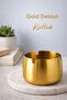 2-Piece Gold and Silver Metal Ashtray Modern Design Stylish and Elegant Ashtray Gold Silver Ash Tray - 2