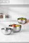 Double Wall Heat Insulated 4-Piece Luxury Bowl Set (16cm & 18cm) Premium 304 Stainless Steel 722668 - 4