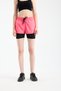 Women's Double Layered Leggings Sports Shorts - Running Pilates Yoga Shorts - Xs-2Xl - 4