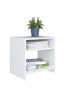 Bedside Cabinets 2 pcs White 40x30x40 cm Engineered Wood - 2
