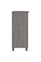 Sideboard HAMAR Light Grey 85x35x80 cm Solid Wood Pine - 2