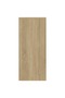 Sideboard Sonoma Oak 102x33x75 cm Engineered Wood - 6