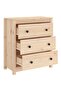 Sideboard 70x35x80 cm Solid Wood Pine - 6