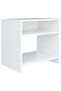 Bedside Cabinets 2 pcs White 40x30x40 cm Engineered Wood - 4