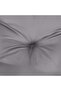 Garden Bench Cushion Grey 120x50x7 cm Oxford Fabric - 4
