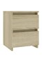 Bedside Cabinets 2 pcs Sonoma Oak 30x30x40 cm Engineered Wood - 2