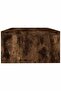 Monitor Stand Smoked Oak 42x24x13 cm Engineered Wood - 4