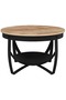 Coffee Table Ø68x43 cm Rough Mango Wood - 5