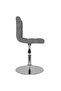 Swivel Dining Chairs 2 pcs Light Grey Fabric - 4