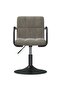 Swivel Dining Chairs 2 pcs Light Grey Velvet - 2