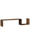 Wall Shelves 2 pcs Smoked Oak 100x15x20 cm Engineered Wood - 5