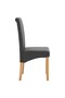 Dining Chairs 2 pcs Grey Fabric - 4