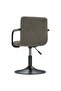 Swivel Dining Chairs 2 pcs Light Grey Velvet - 5